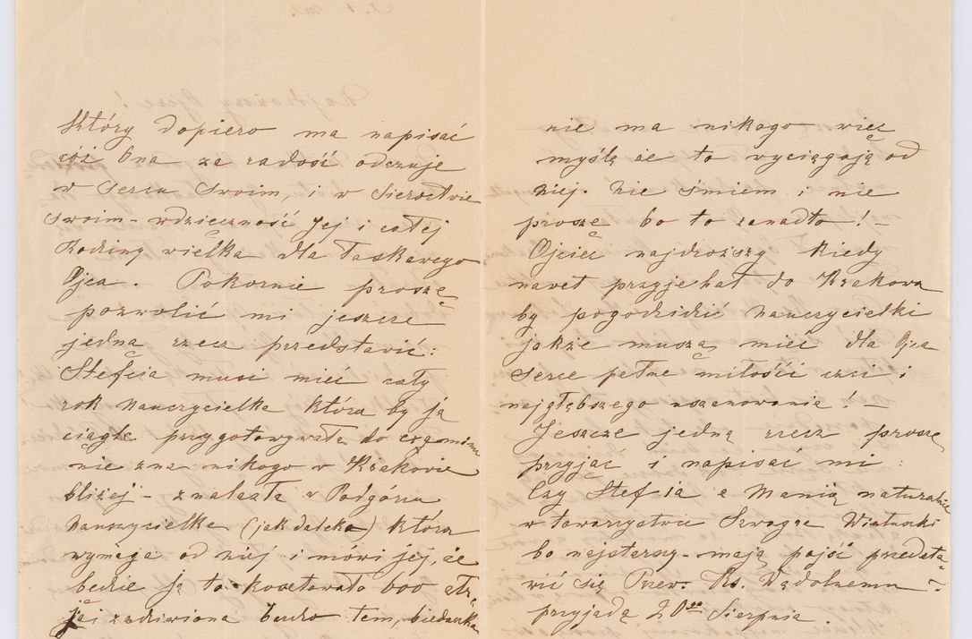 Zdjęcie nr 136 dla obiektu archiwalnego: Listy kierowane do Józefa Bilczewskiego w roku 1906