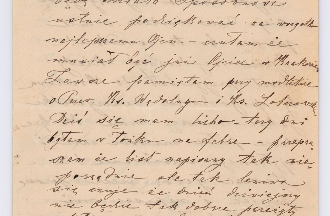 Zdjęcie nr 137 dla obiektu archiwalnego: Listy kierowane do Józefa Bilczewskiego w roku 1906