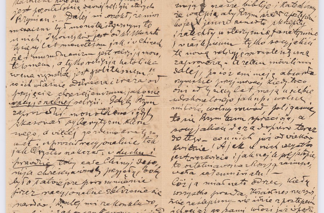 Zdjęcie nr 124 dla obiektu archiwalnego: Listy kierowane do Józefa Bilczewskiego w roku 1906