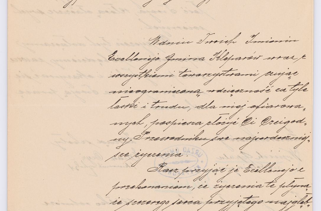 Zdjęcie nr 113 dla obiektu archiwalnego: Listy kierowane do Józefa Bilczewskiego w roku 1906