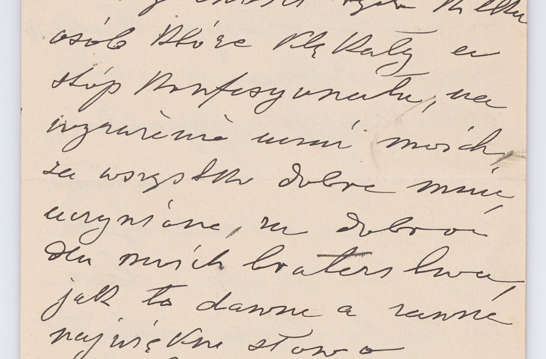 Zdjęcie nr 110 dla obiektu archiwalnego: Listy kierowane do Józefa Bilczewskiego w roku 1906