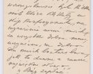 Zdjęcie nr 110 dla obiektu archiwalnego: Listy kierowane do Józefa Bilczewskiego w roku 1906