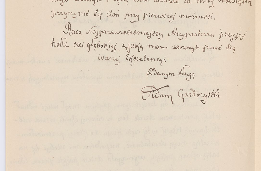 Zdjęcie nr 105 dla obiektu archiwalnego: Listy kierowane do Józefa Bilczewskiego w roku 1906
