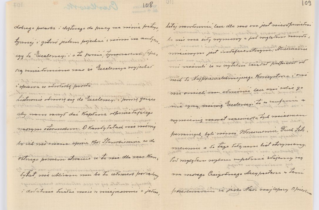 Zdjęcie nr 102 dla obiektu archiwalnego: Listy kierowane do Józefa Bilczewskiego w roku 1906