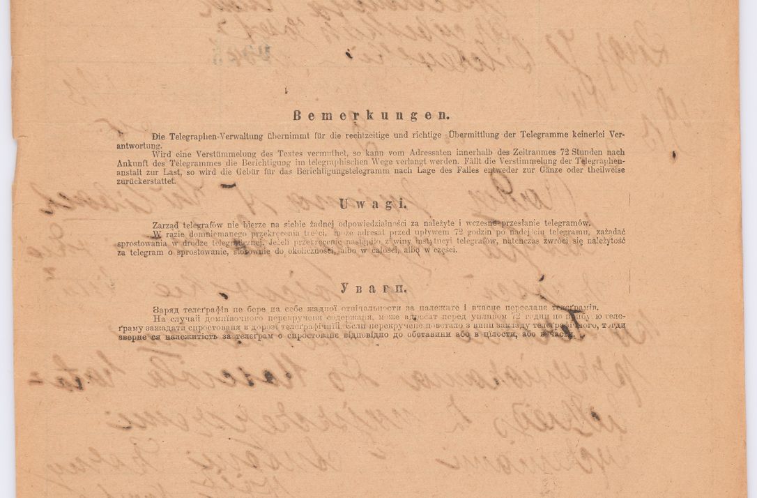 Zdjęcie nr 100 dla obiektu archiwalnego: Listy kierowane do Józefa Bilczewskiego w roku 1906