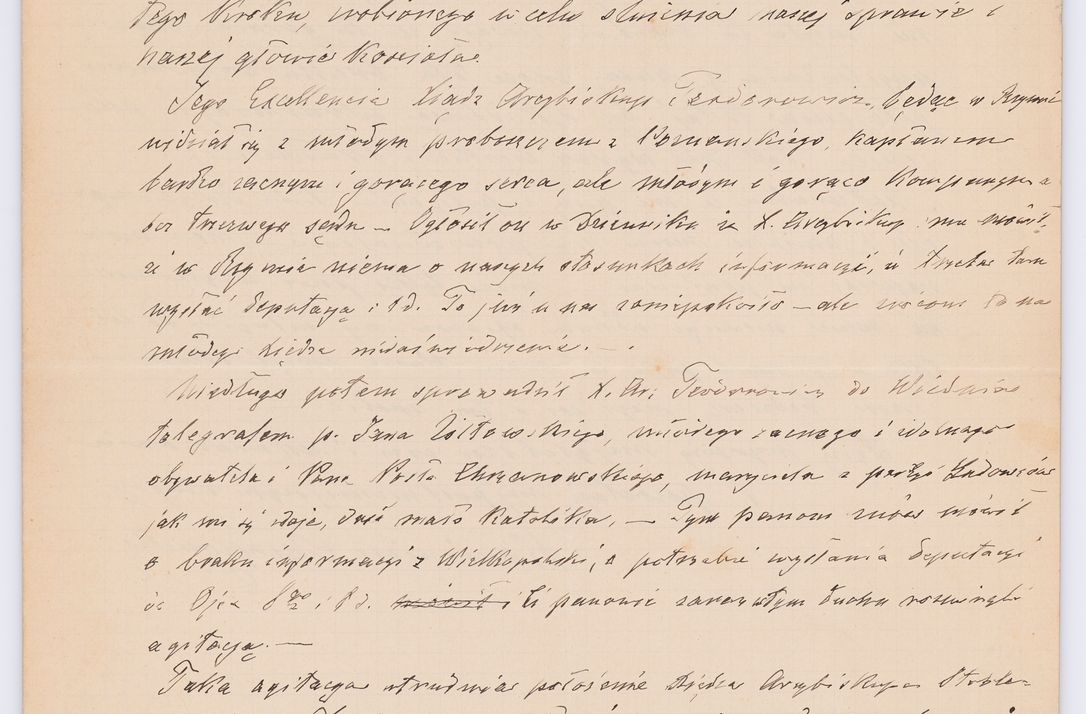 Zdjęcie nr 92 dla obiektu archiwalnego: Listy kierowane do Józefa Bilczewskiego w roku 1906