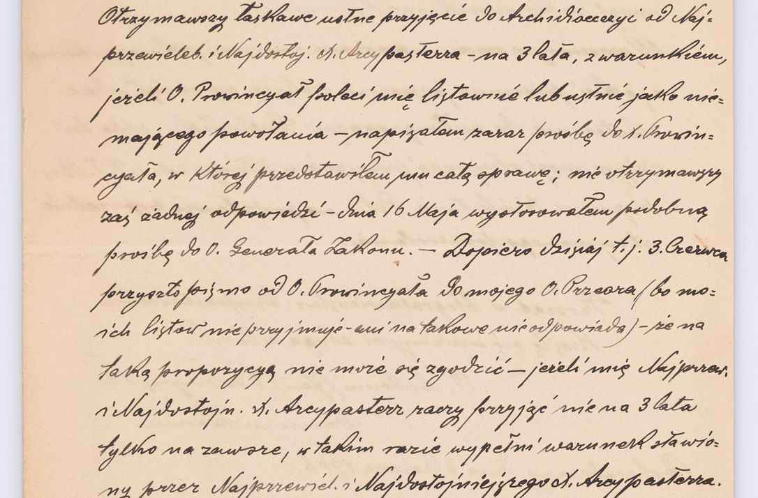 Zdjęcie nr 72 dla obiektu archiwalnego: Listy kierowane do Józefa Bilczewskiego w roku 1906