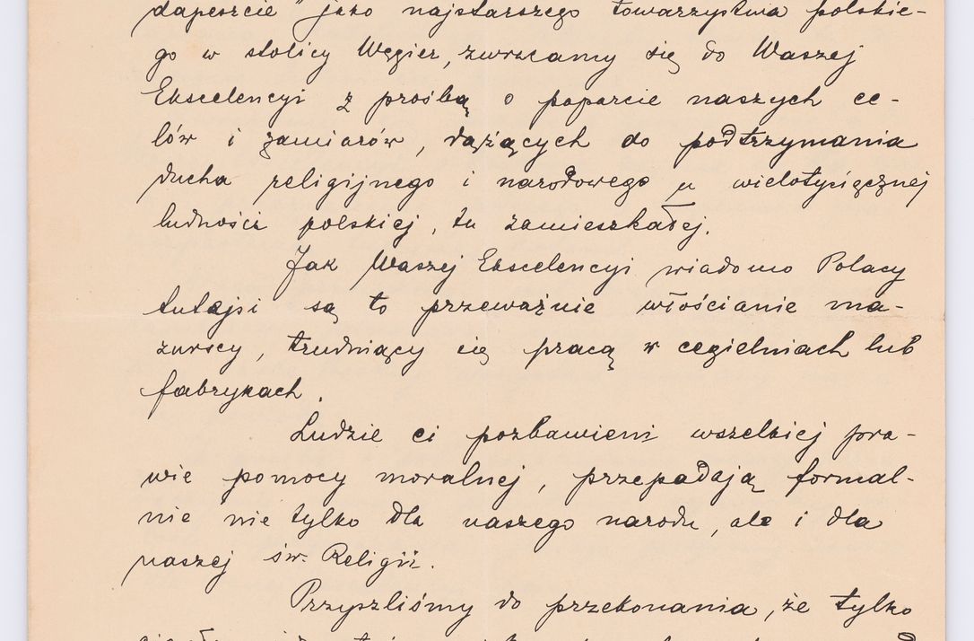 Zdjęcie nr 55 dla obiektu archiwalnego: Listy kierowane do Józefa Bilczewskiego w roku 1906