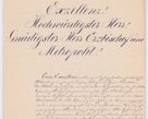 Zdjęcie nr 29 dla obiektu archiwalnego: Listy kierowane do Józefa Bilczewskiego w roku 1906