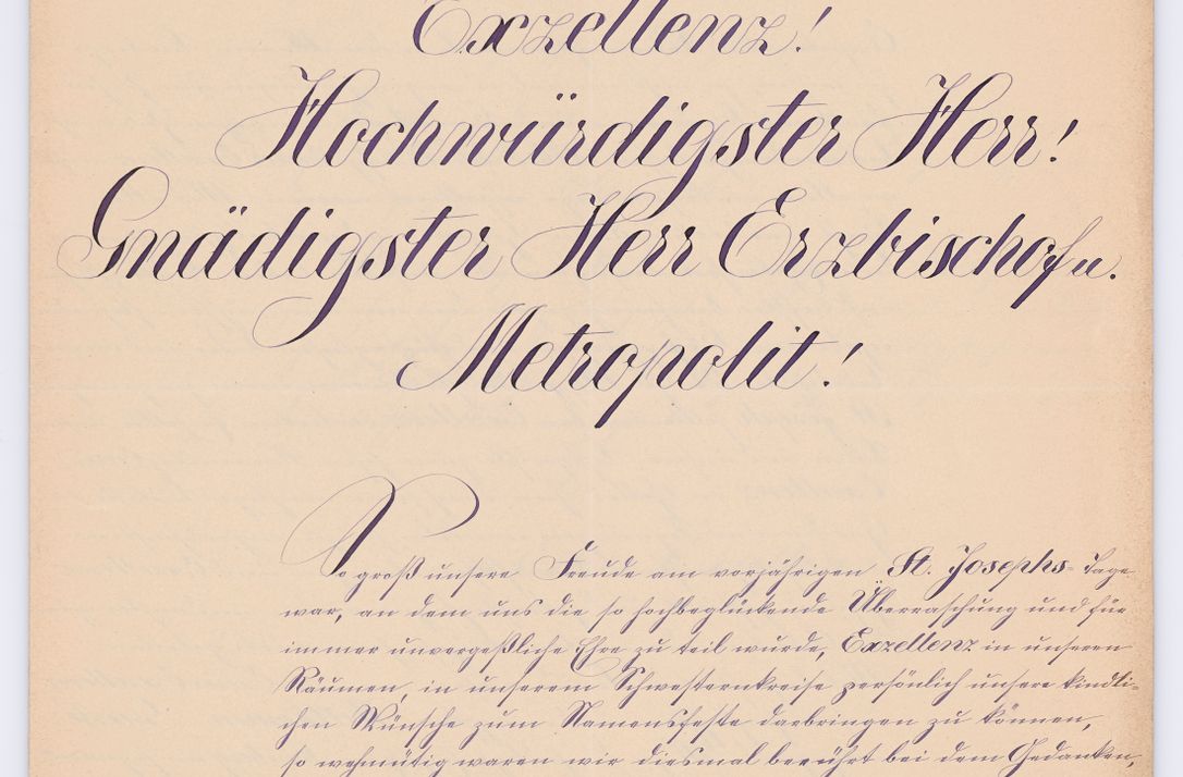 Zdjęcie nr 14 dla obiektu archiwalnego: Listy kierowane do Józefa Bilczewskiego w roku 1906