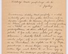 Zdjęcie nr 588 dla obiektu archiwalnego: Listy kierowane do Józefa Bilczewskiego w roku 1906