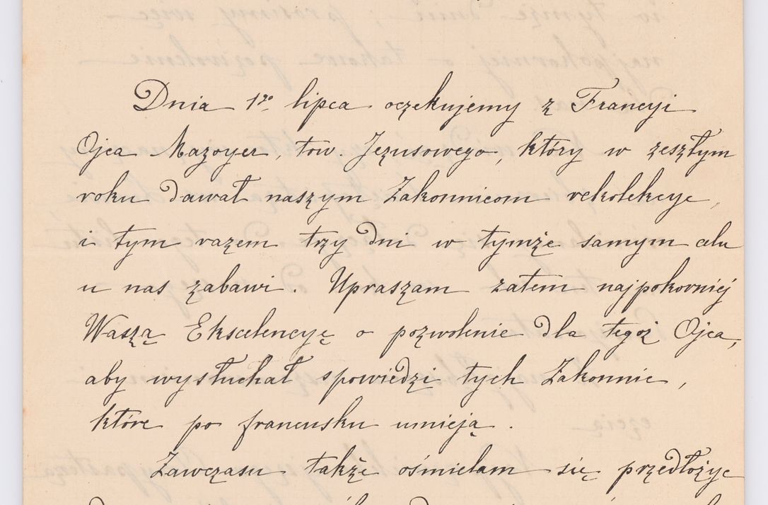 Zdjęcie nr 552 dla obiektu archiwalnego: Listy kierowane do Józefa Bilczewskiego w roku 1906