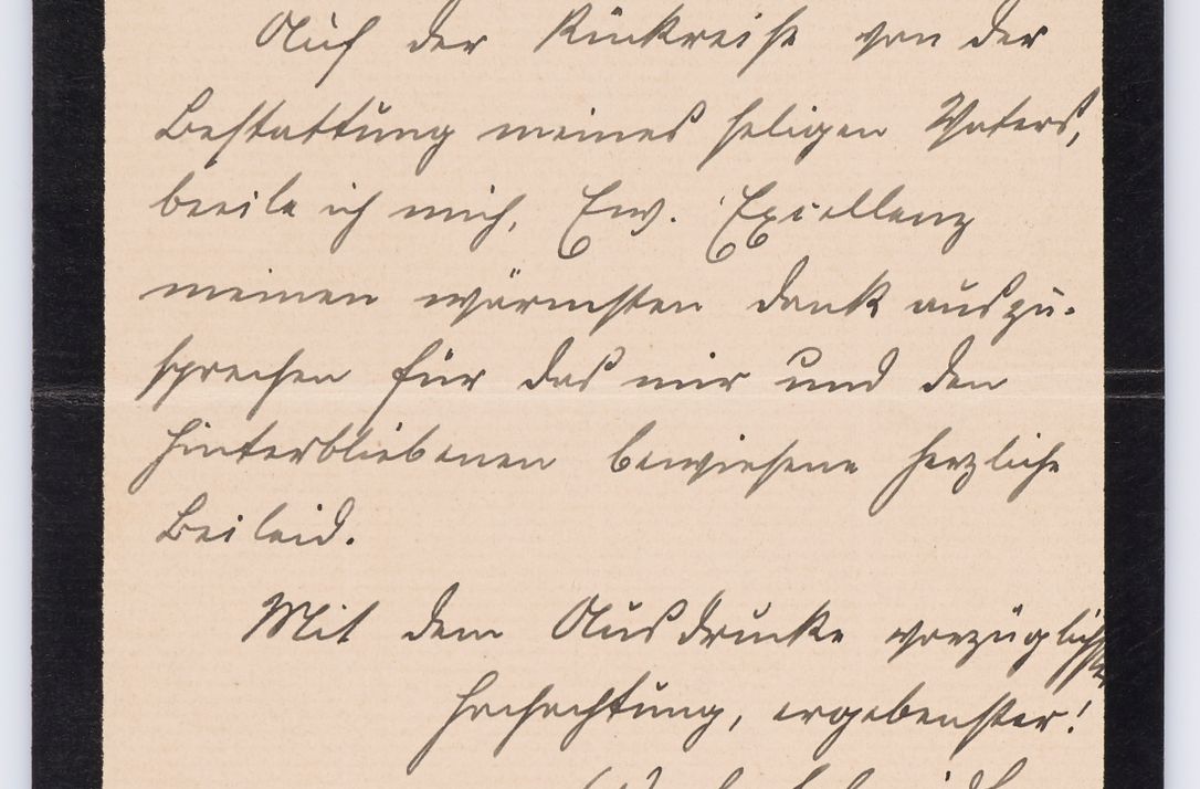 Zdjęcie nr 538 dla obiektu archiwalnego: Listy kierowane do Józefa Bilczewskiego w roku 1906