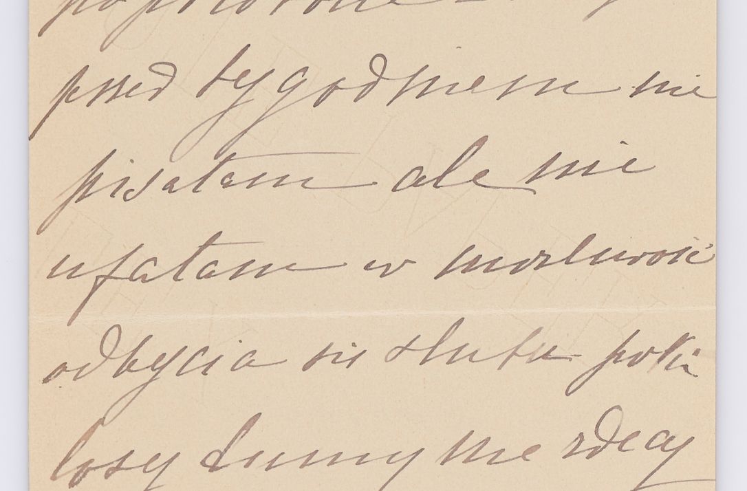 Zdjęcie nr 535 dla obiektu archiwalnego: Listy kierowane do Józefa Bilczewskiego w roku 1906