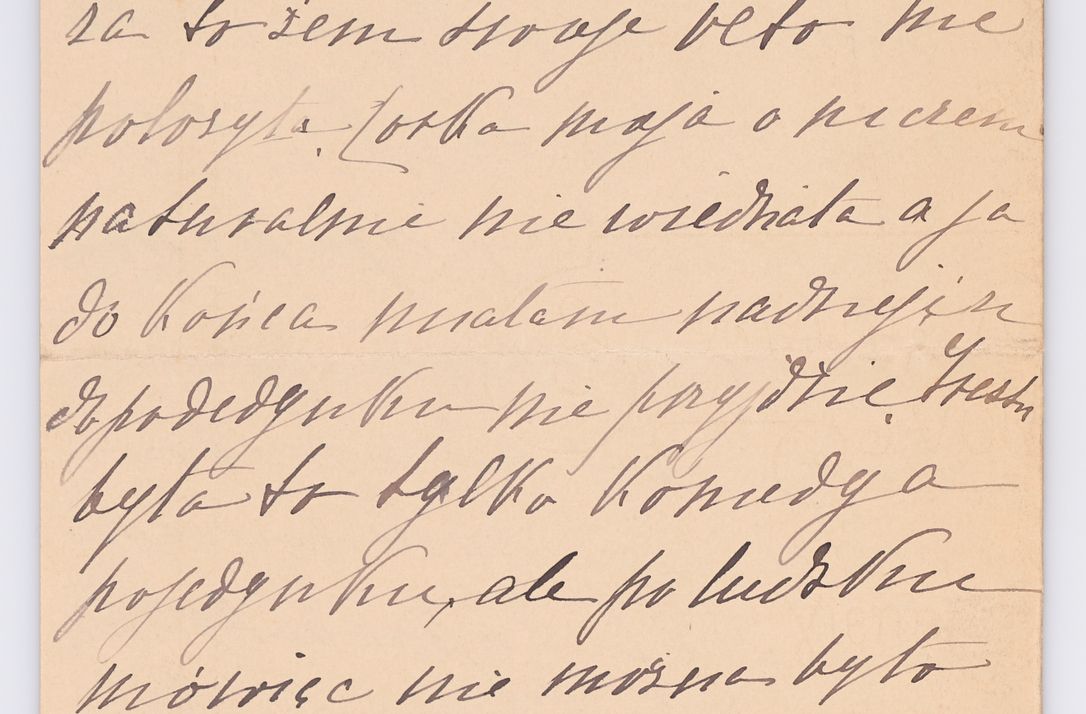 Zdjęcie nr 534 dla obiektu archiwalnego: Listy kierowane do Józefa Bilczewskiego w roku 1906