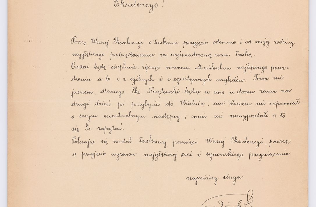 Zdjęcie nr 517 dla obiektu archiwalnego: Listy kierowane do Józefa Bilczewskiego w roku 1906