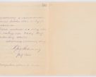 Zdjęcie nr 510 dla obiektu archiwalnego: Listy kierowane do Józefa Bilczewskiego w roku 1906