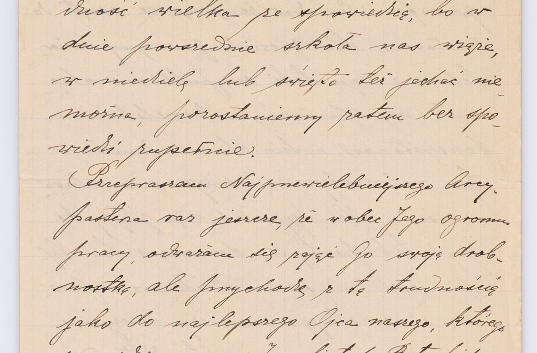 Zdjęcie nr 505 dla obiektu archiwalnego: Listy kierowane do Józefa Bilczewskiego w roku 1906