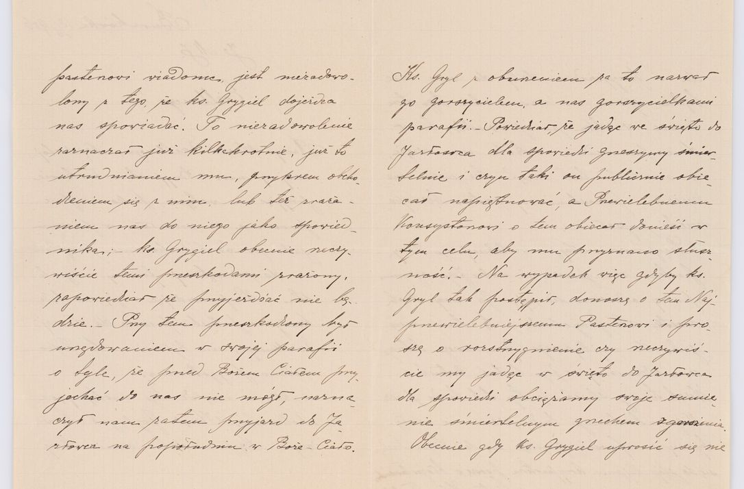 Zdjęcie nr 504 dla obiektu archiwalnego: Listy kierowane do Józefa Bilczewskiego w roku 1906