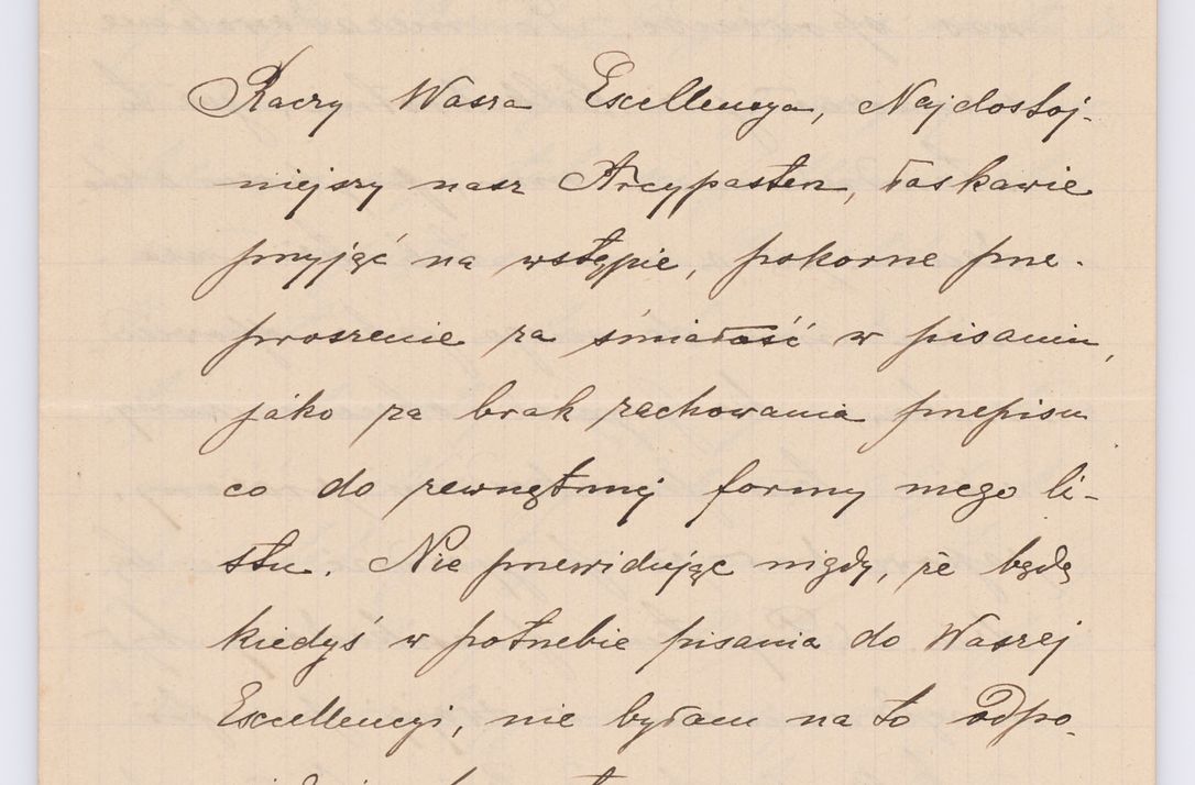 Zdjęcie nr 503 dla obiektu archiwalnego: Listy kierowane do Józefa Bilczewskiego w roku 1906