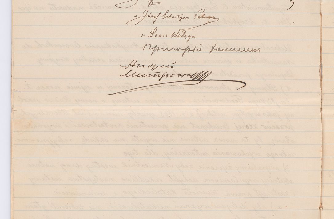 Zdjęcie nr 496 dla obiektu archiwalnego: Listy kierowane do Józefa Bilczewskiego w roku 1906