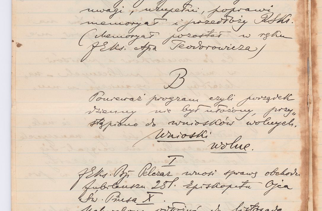 Zdjęcie nr 490 dla obiektu archiwalnego: Listy kierowane do Józefa Bilczewskiego w roku 1906