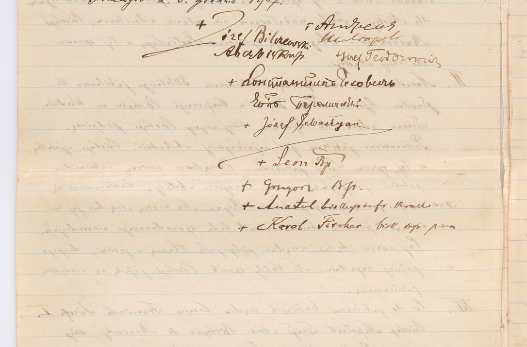 Zdjęcie nr 482 dla obiektu archiwalnego: Listy kierowane do Józefa Bilczewskiego w roku 1906