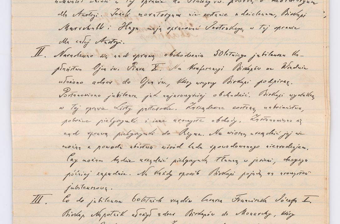 Zdjęcie nr 481 dla obiektu archiwalnego: Listy kierowane do Józefa Bilczewskiego w roku 1906