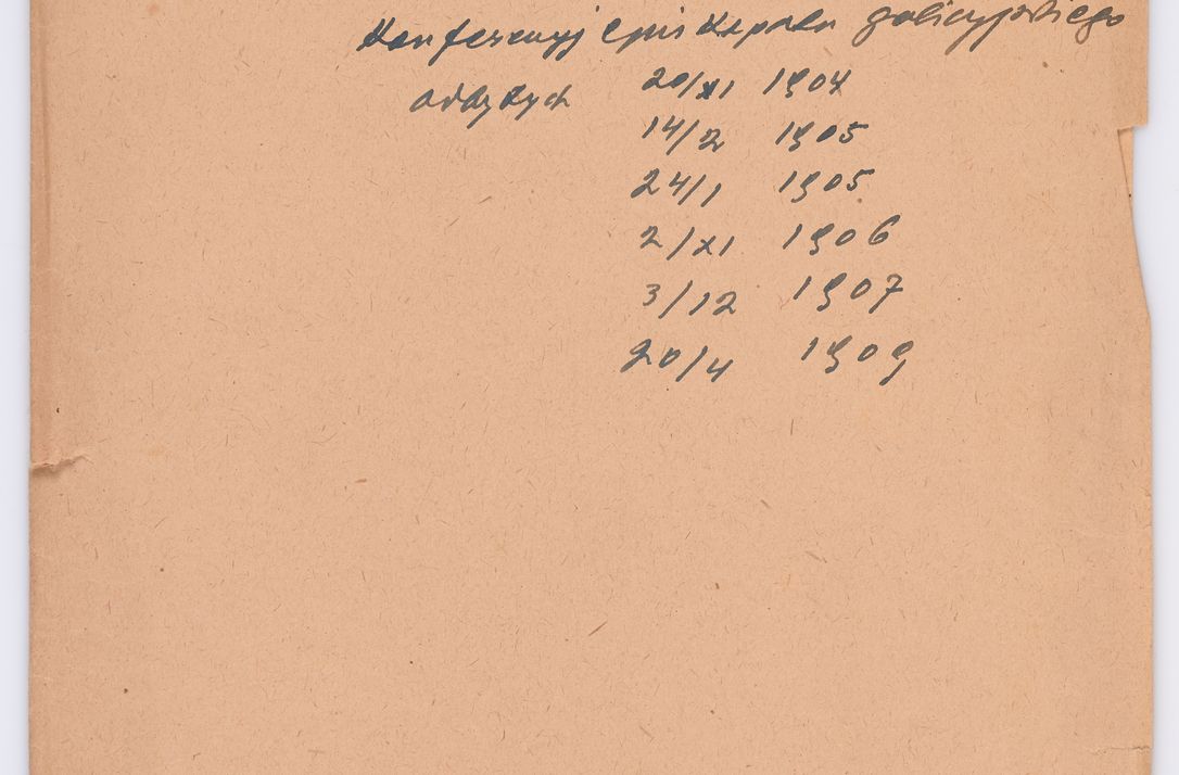 Zdjęcie nr 473 dla obiektu archiwalnego: Listy kierowane do Józefa Bilczewskiego w roku 1906