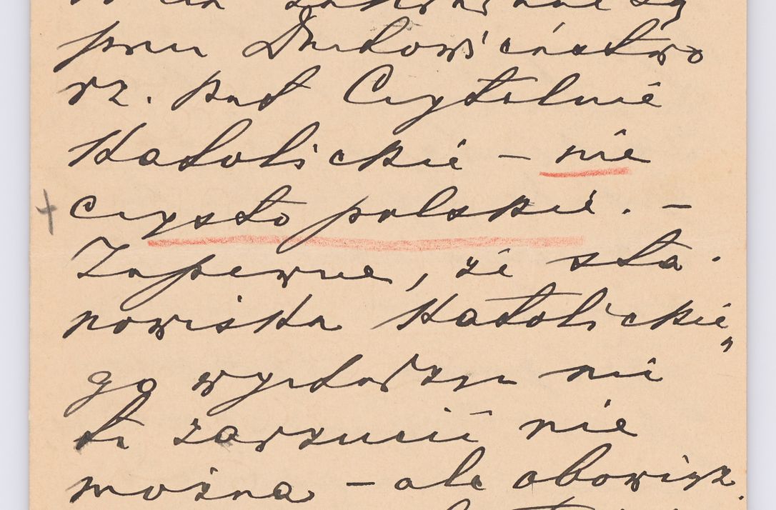 Zdjęcie nr 459 dla obiektu archiwalnego: Listy kierowane do Józefa Bilczewskiego w roku 1906