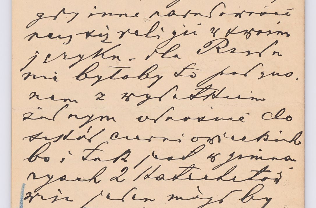 Zdjęcie nr 455 dla obiektu archiwalnego: Listy kierowane do Józefa Bilczewskiego w roku 1906