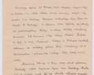 Zdjęcie nr 444 dla obiektu archiwalnego: Listy kierowane do Józefa Bilczewskiego w roku 1906