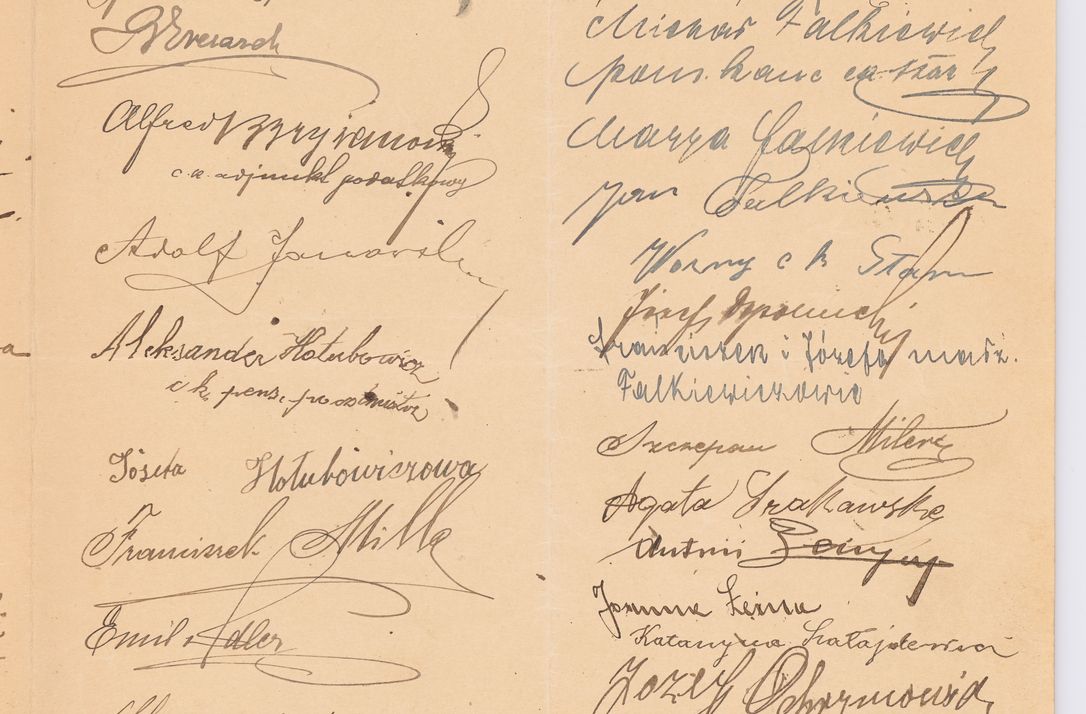 Zdjęcie nr 429 dla obiektu archiwalnego: Listy kierowane do Józefa Bilczewskiego w roku 1906