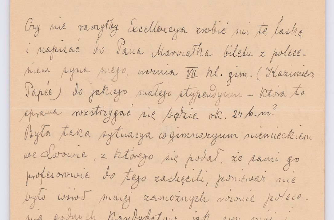 Zdjęcie nr 424 dla obiektu archiwalnego: Listy kierowane do Józefa Bilczewskiego w roku 1906