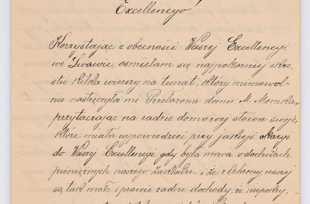 Zdjęcie nr 416 dla obiektu archiwalnego: Listy kierowane do Józefa Bilczewskiego w roku 1906