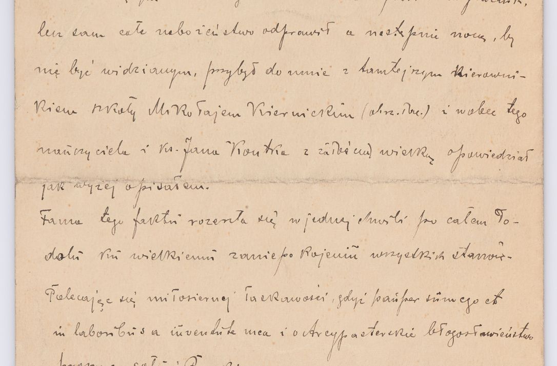 Zdjęcie nr 406 dla obiektu archiwalnego: Listy kierowane do Józefa Bilczewskiego w roku 1906