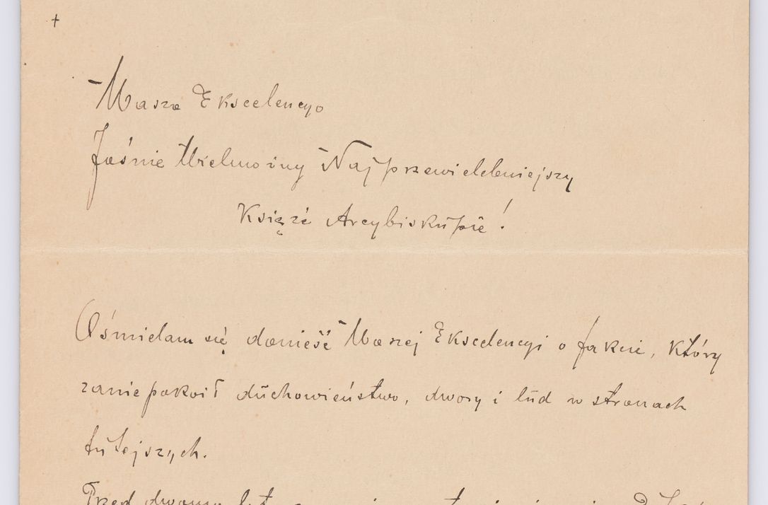 Zdjęcie nr 404 dla obiektu archiwalnego: Listy kierowane do Józefa Bilczewskiego w roku 1906