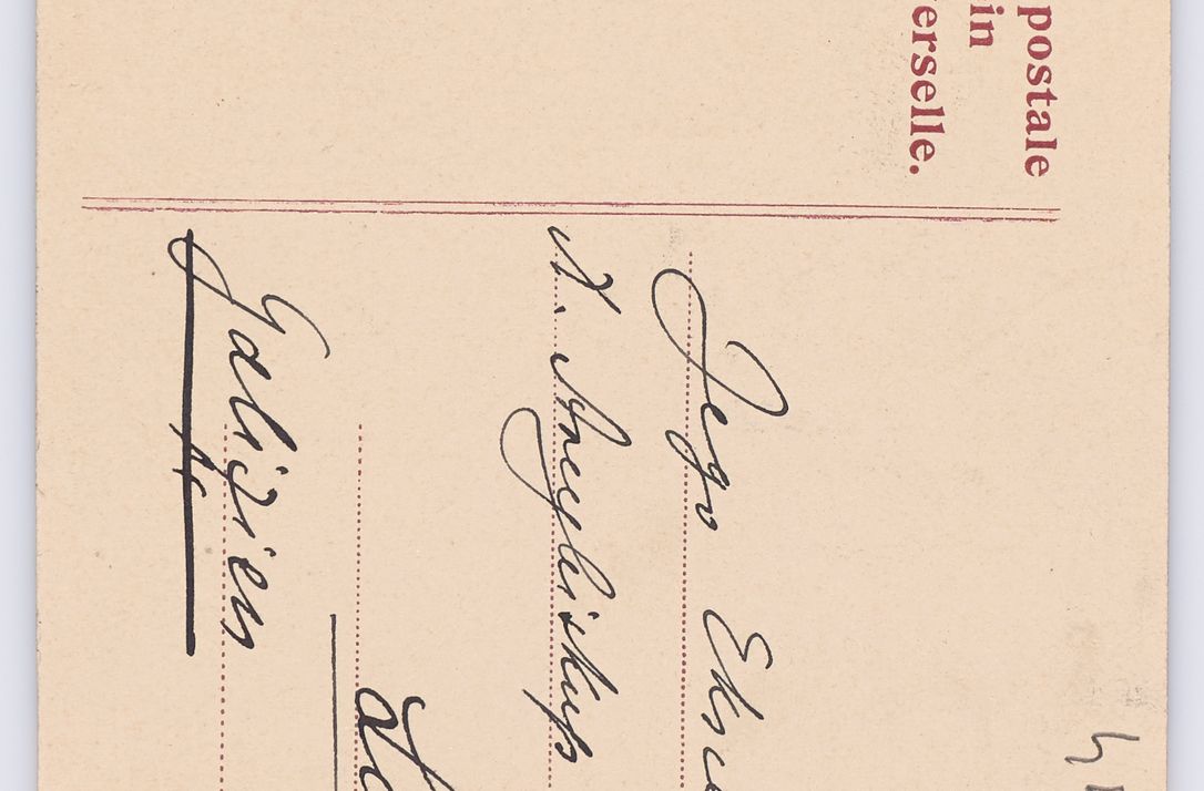 Zdjęcie nr 403 dla obiektu archiwalnego: Listy kierowane do Józefa Bilczewskiego w roku 1906