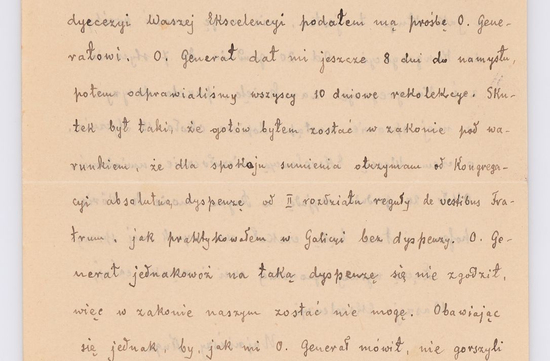 Zdjęcie nr 378 dla obiektu archiwalnego: Listy kierowane do Józefa Bilczewskiego w roku 1906