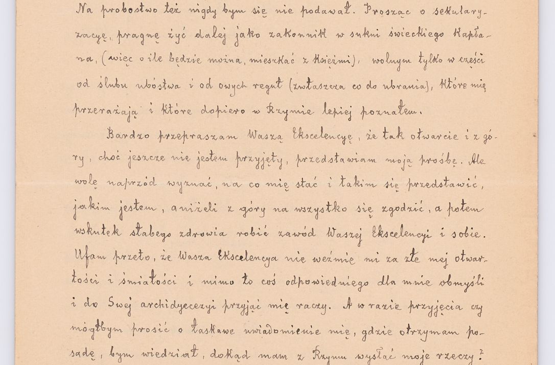 Zdjęcie nr 374 dla obiektu archiwalnego: Listy kierowane do Józefa Bilczewskiego w roku 1906