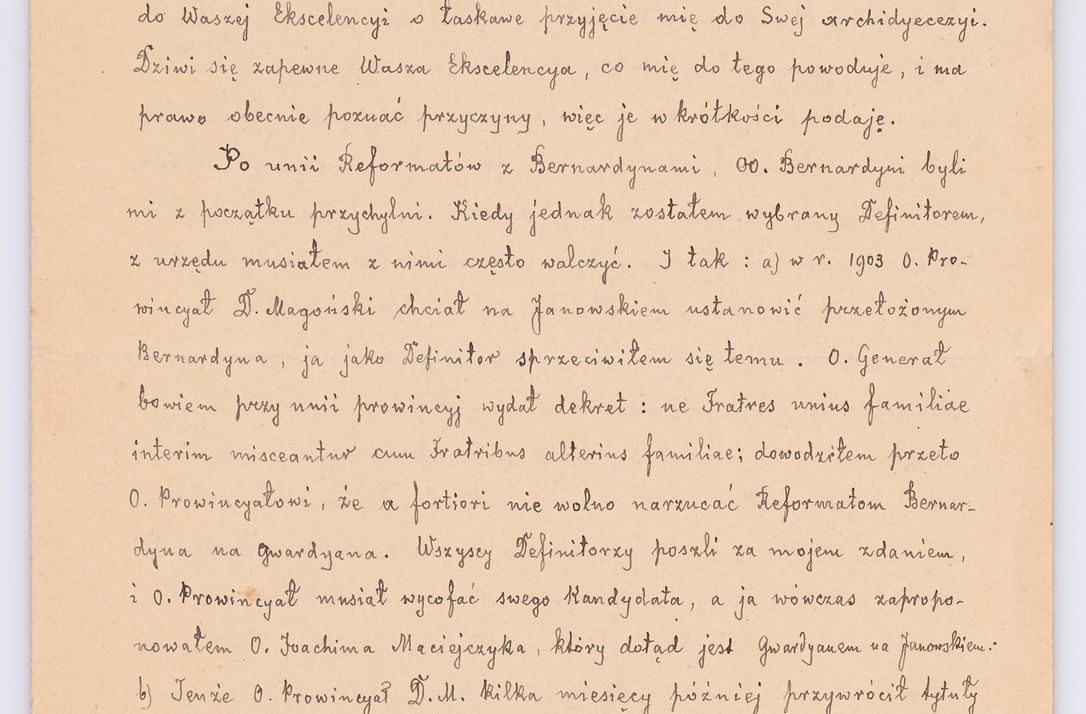 Zdjęcie nr 372 dla obiektu archiwalnego: Listy kierowane do Józefa Bilczewskiego w roku 1906