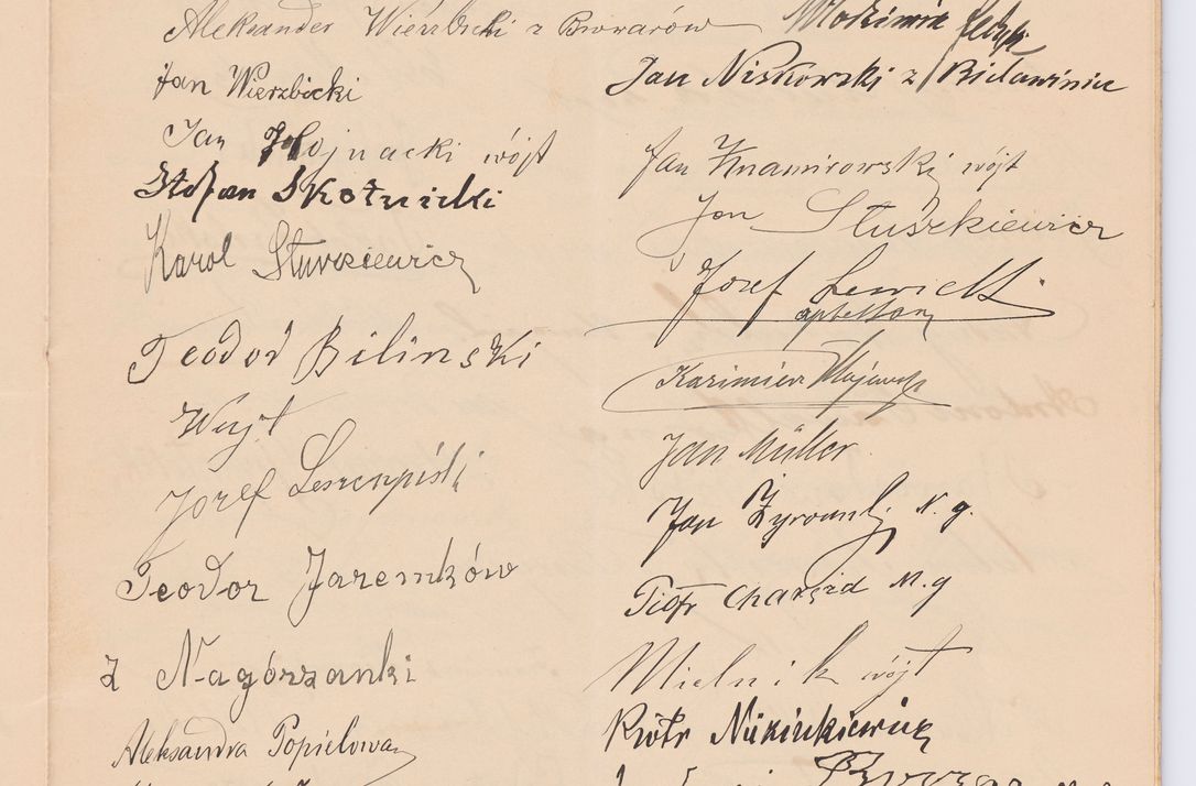 Zdjęcie nr 331 dla obiektu archiwalnego: Listy kierowane do Józefa Bilczewskiego w roku 1906