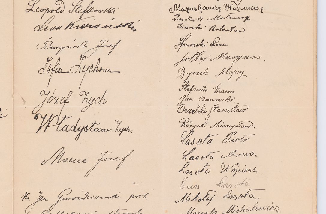 Zdjęcie nr 329 dla obiektu archiwalnego: Listy kierowane do Józefa Bilczewskiego w roku 1906