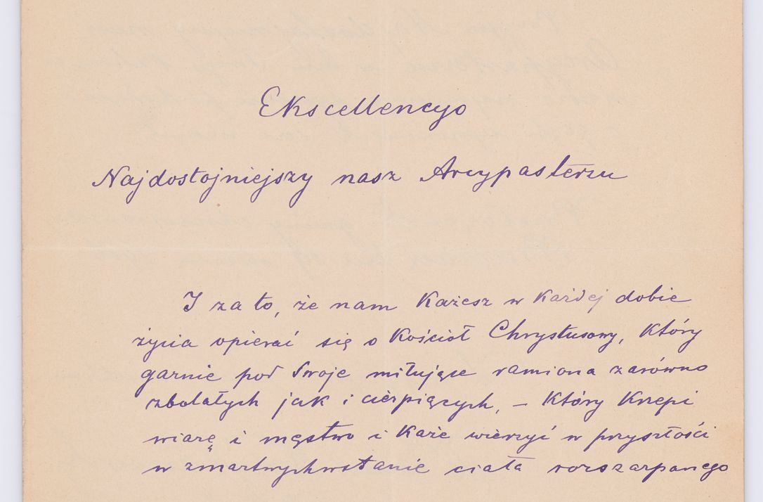 Zdjęcie nr 315 dla obiektu archiwalnego: Listy kierowane do Józefa Bilczewskiego w roku 1906
