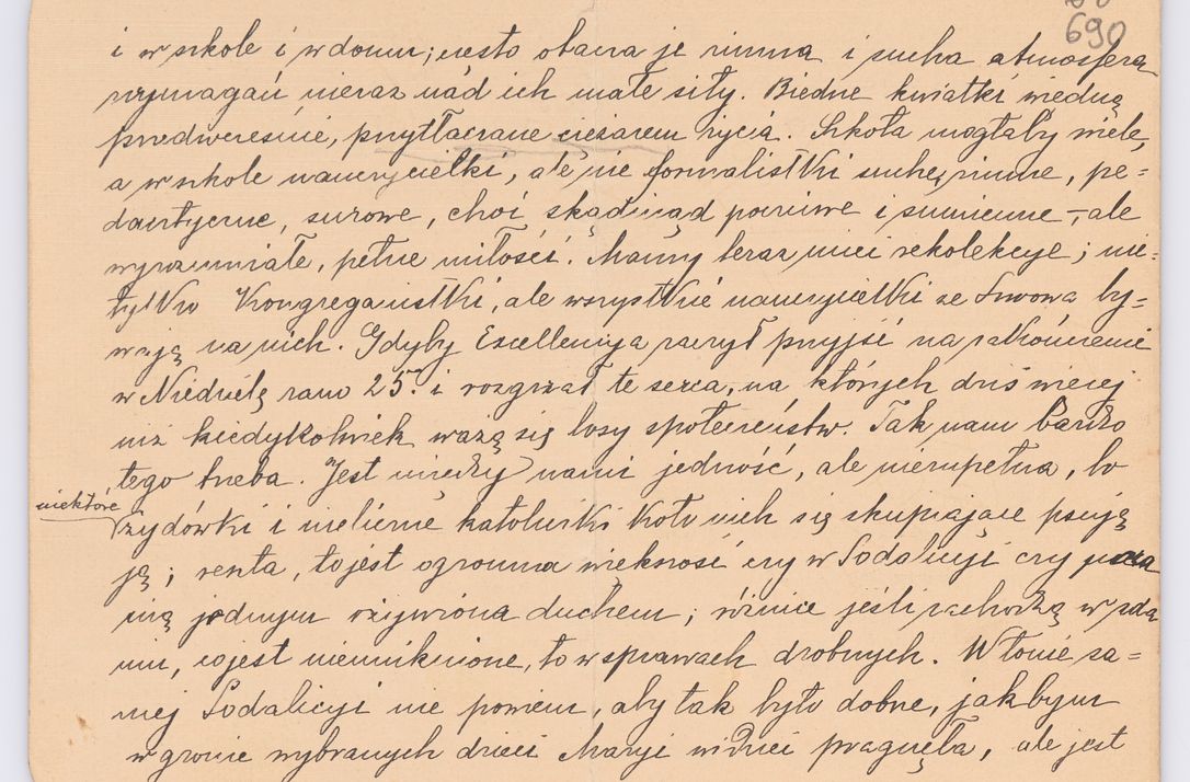 Zdjęcie nr 602 dla obiektu archiwalnego: Listy kierowane do Józefa Bilczewskiego w roku 1906