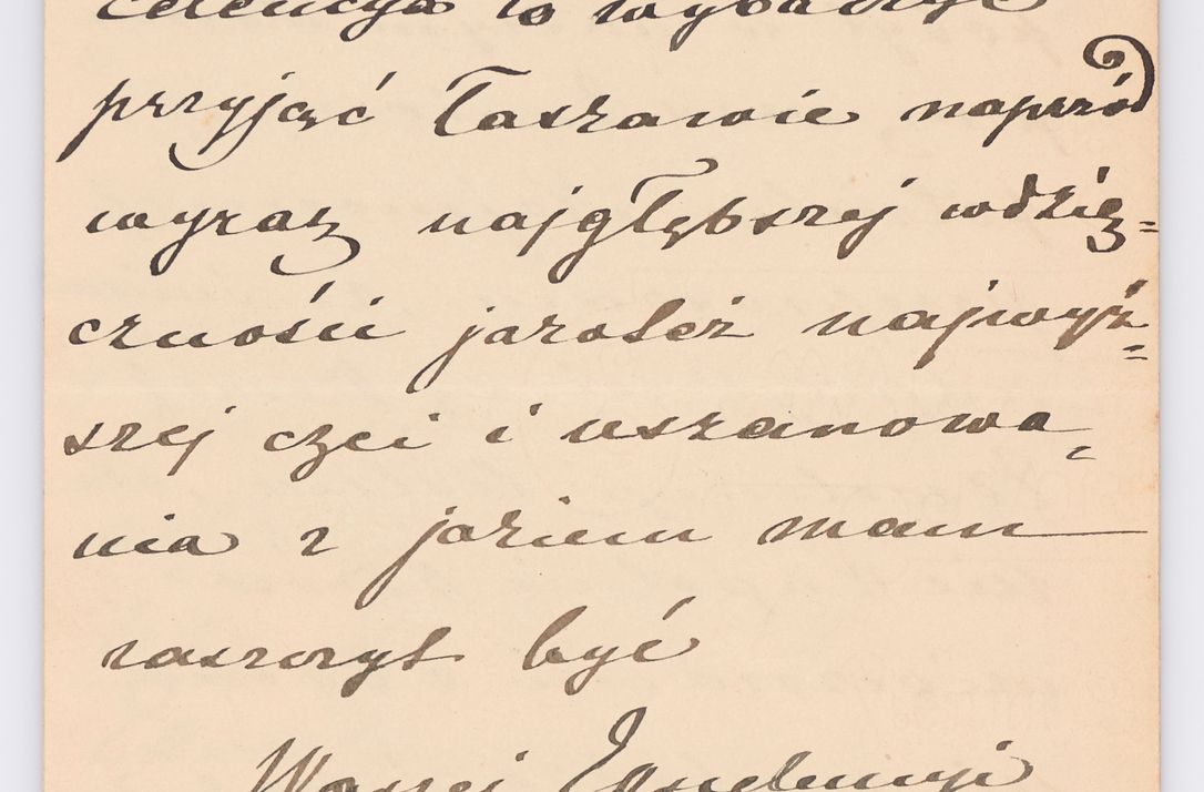 Zdjęcie nr 738 dla obiektu archiwalnego: Listy kierowane do Józefa Bilczewskiego w roku 1906