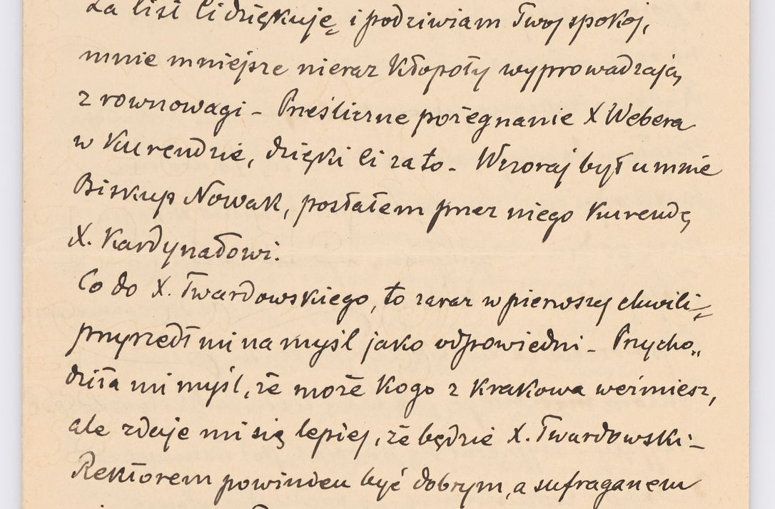 Zdjęcie nr 713 dla obiektu archiwalnego: Listy kierowane do Józefa Bilczewskiego w roku 1906