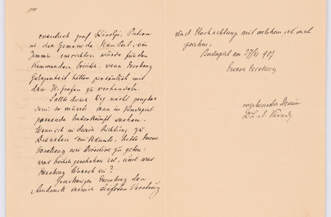 Zdjęcie nr 711 dla obiektu archiwalnego: Listy kierowane do Józefa Bilczewskiego w roku 1906