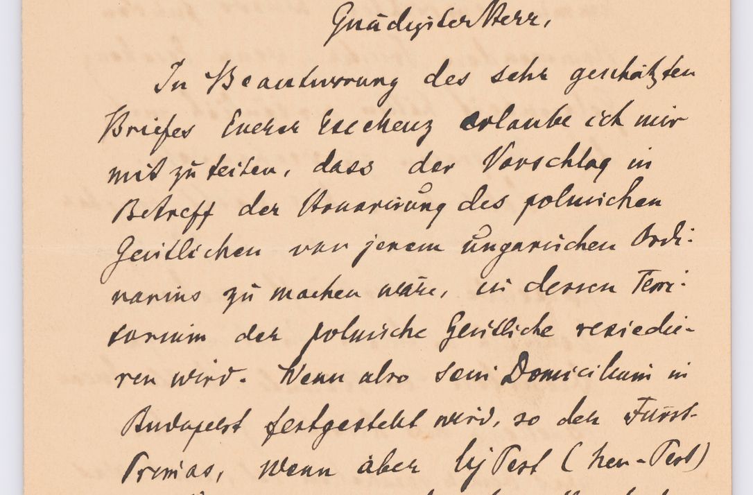 Zdjęcie nr 710 dla obiektu archiwalnego: Listy kierowane do Józefa Bilczewskiego w roku 1906