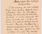 Zdjęcie nr 710 dla obiektu archiwalnego: Listy kierowane do Józefa Bilczewskiego w roku 1906